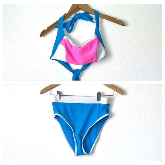93 Play Street Other - 93 Play Street Molly Bikini in Bubblegum Lagoon NWOT